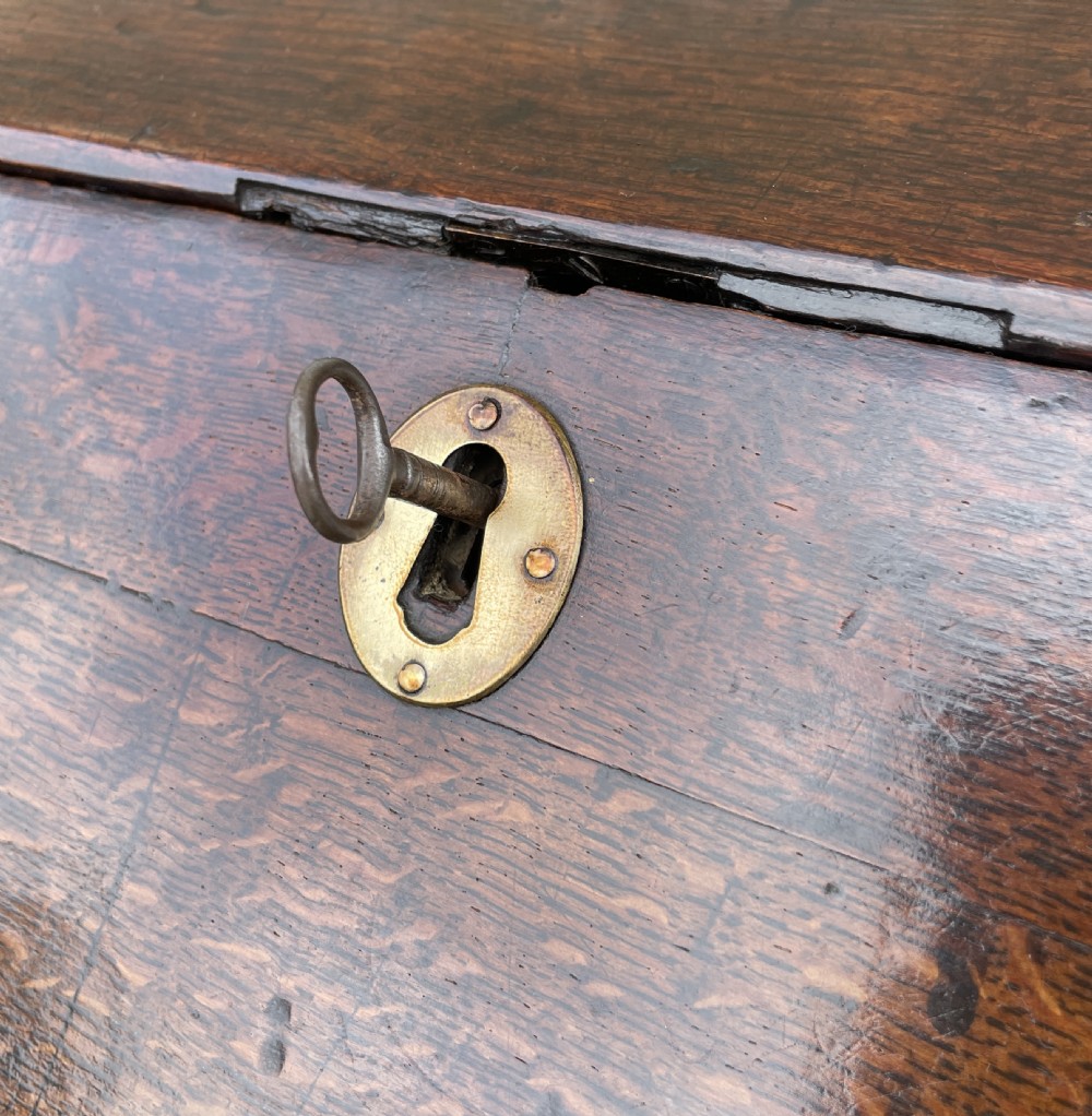 Small Georgian Oak Bureau View XX