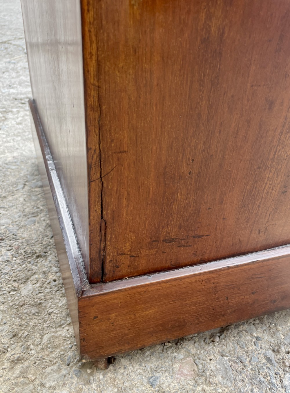 Victorian Mahogany Pedestal Desk View XXIV