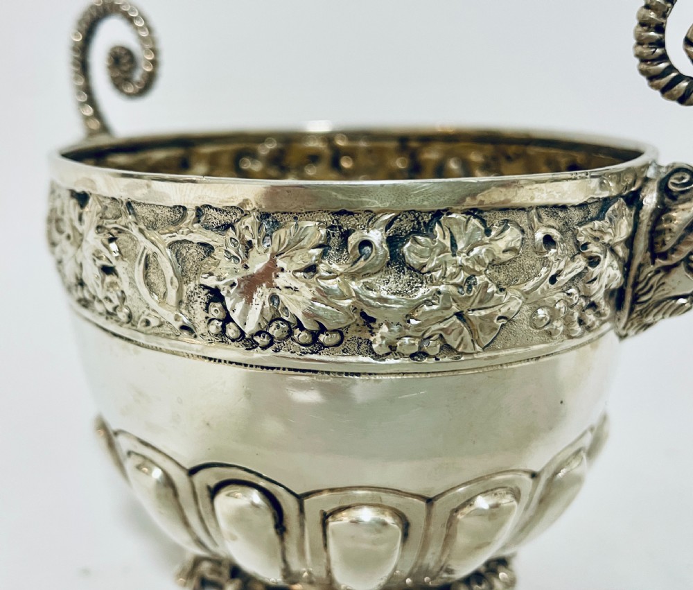 Antique Silver Twin Handled Cup View VIII