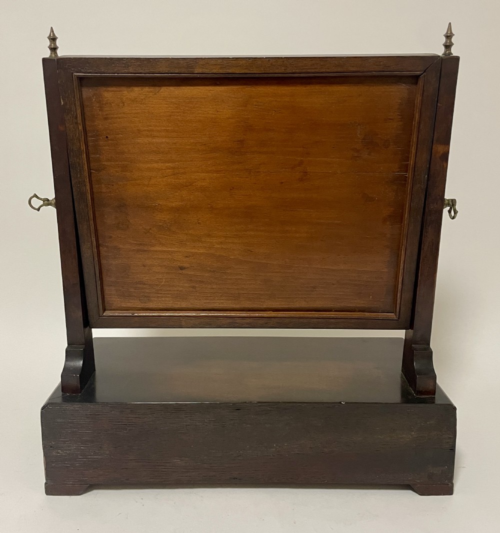 George III Mahogany Swing Dressing Table Mirror View XIV