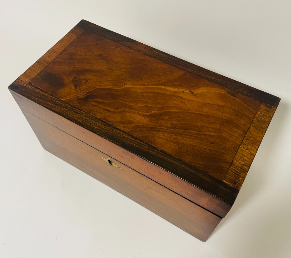 Georgian Mahogany Tea Caddy View II