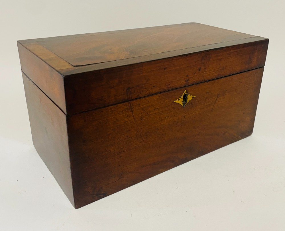 Georgian Mahogany Tea Caddy View VII