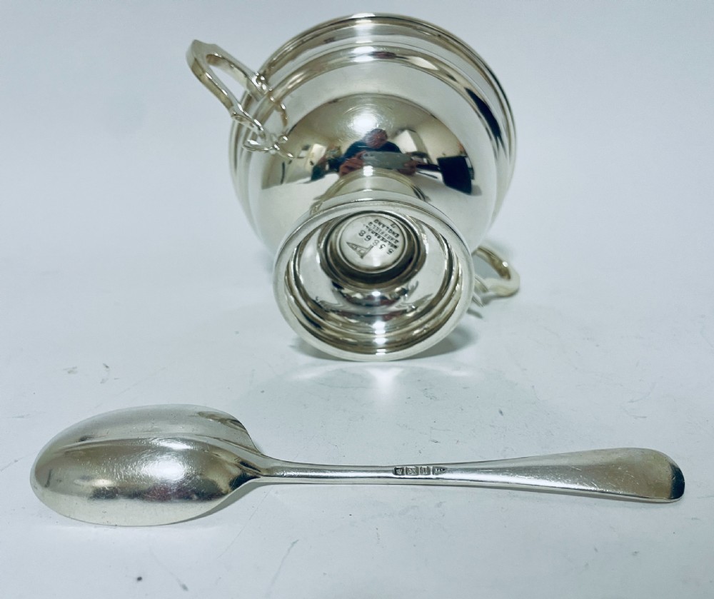 Antique Boxed Silver Christening Set View VIII