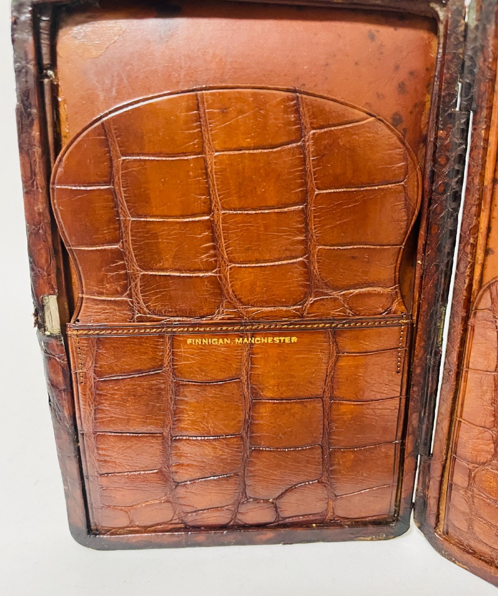 Victorian Leather & Silver Mounted Wallet by Finnigans View X