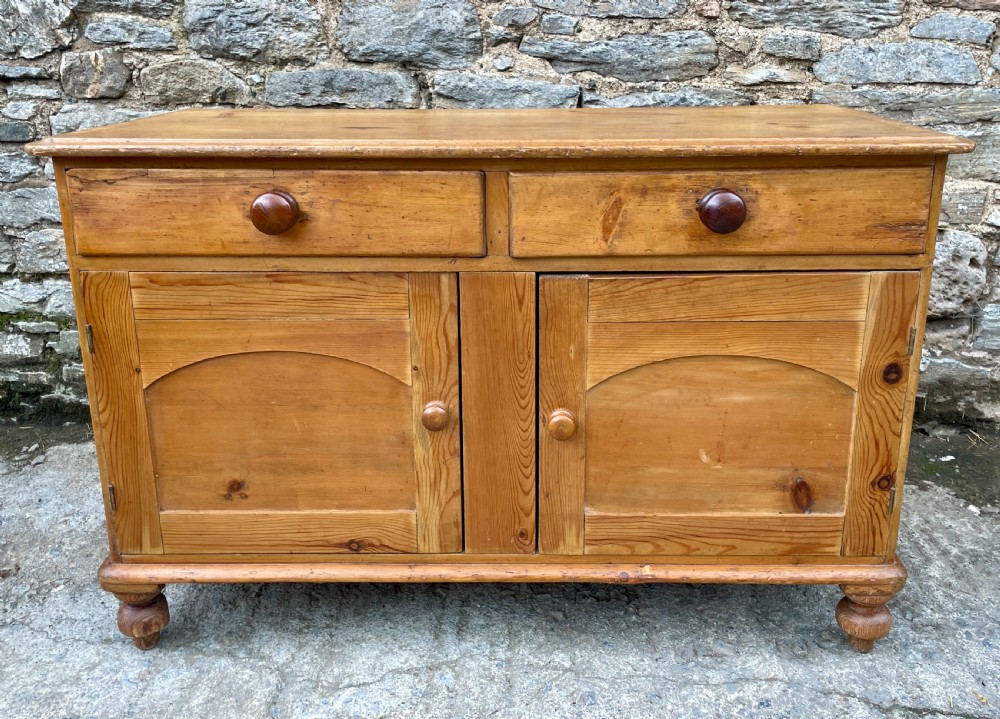 Antique Pine Sideboard View II