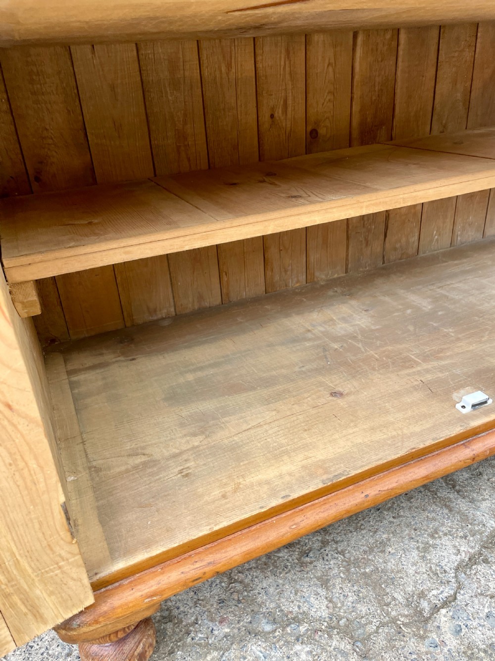 Antique Pine Sideboard View IX