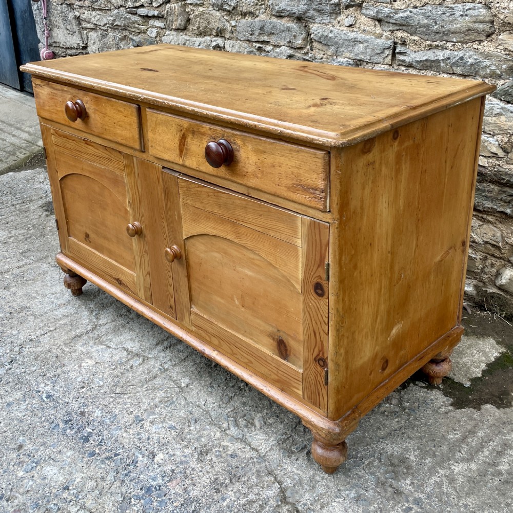 Antique Pine Sideboard View XIV