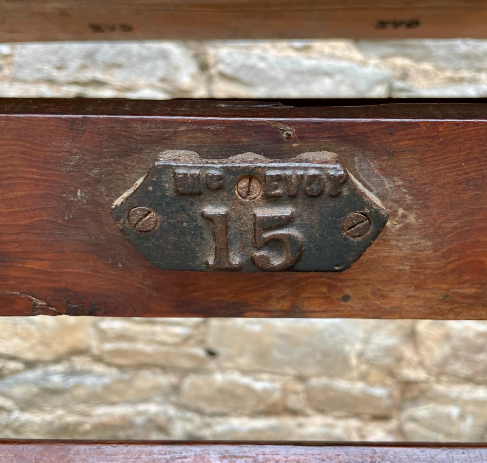 Antique Pine Folding School Desk View VIII