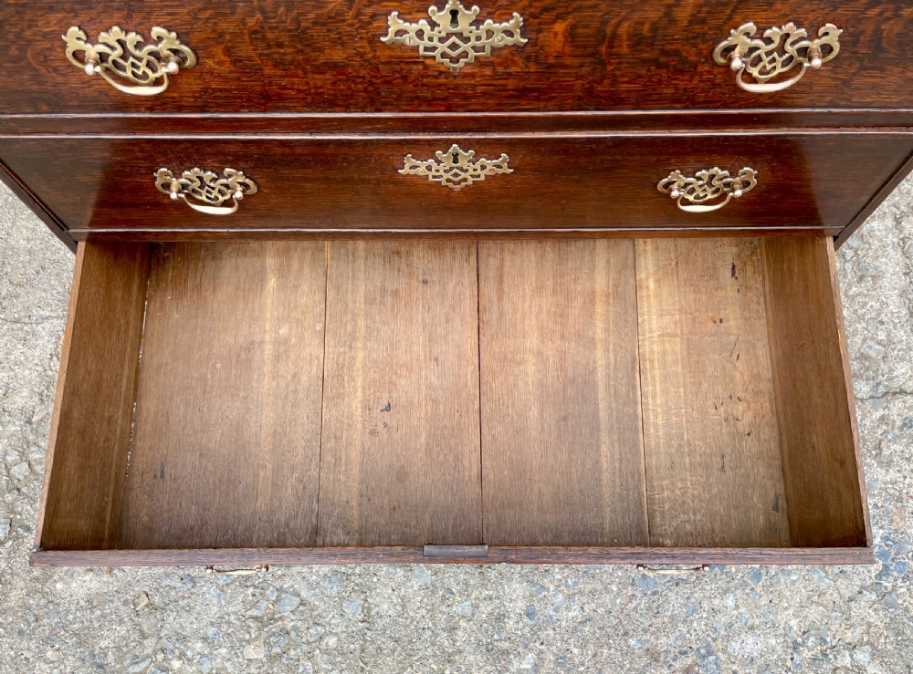 Georgian Oak Chest of Drawers View IV