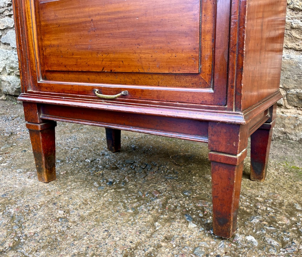 Tall Antique Mahogany Haberdashery Cabinet View VIII