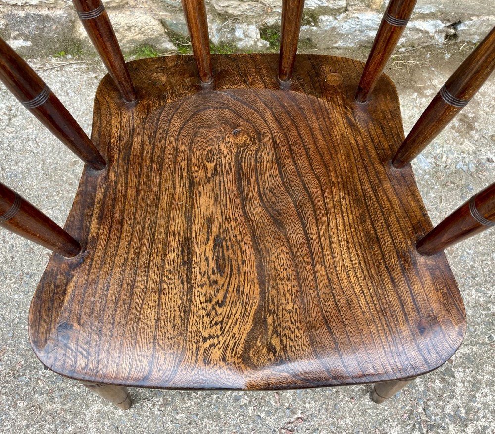 Antique Elm Captains Chair View III
