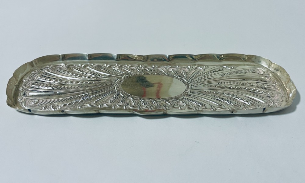 Victorian Silver Pin Tray View II