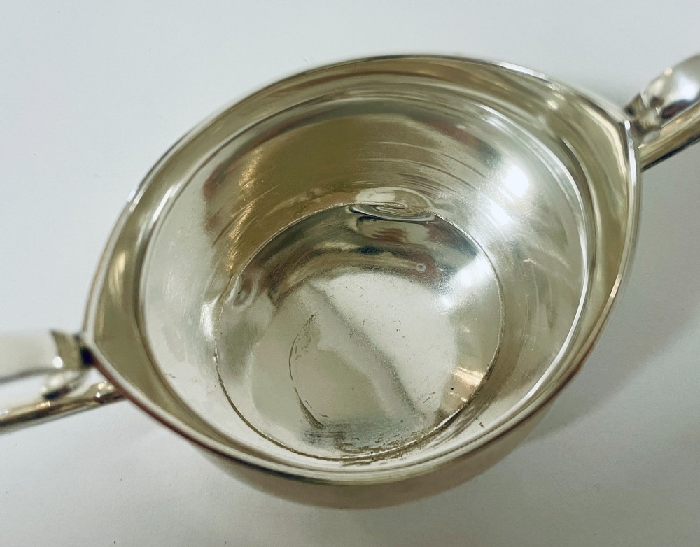 Antique Silver Twin Handled Bowl View IX