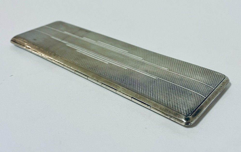 Art Deco Silver Cigarette Case View IV