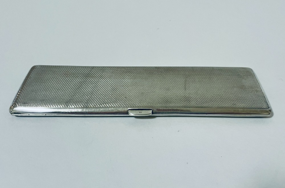 Art Deco Silver Cigarette Case View V