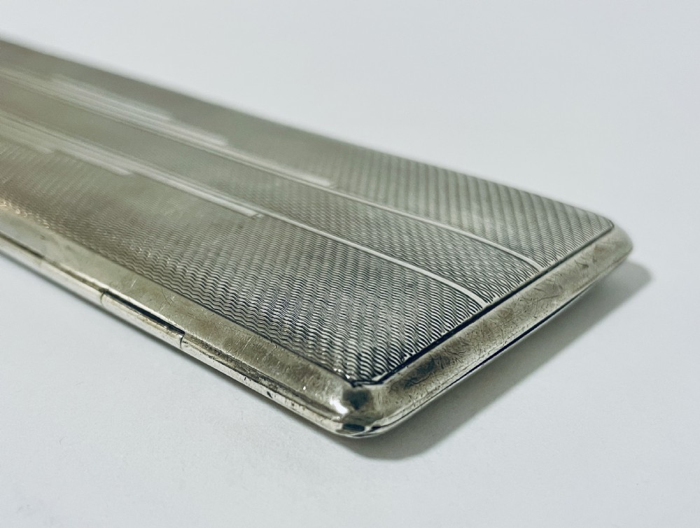 Art Deco Silver Cigarette Case View VII