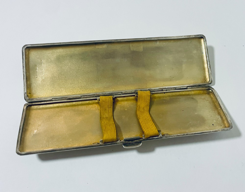 Art Deco Silver Cigarette Case View IX