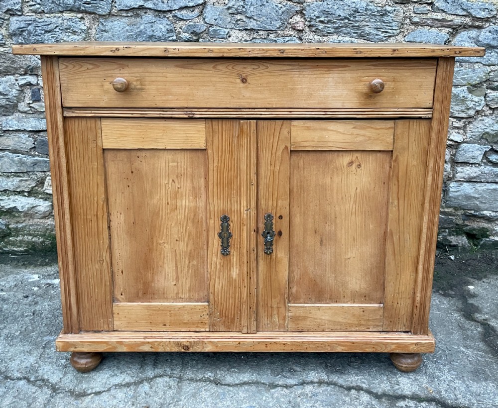 Antique Pine Cupboard View V