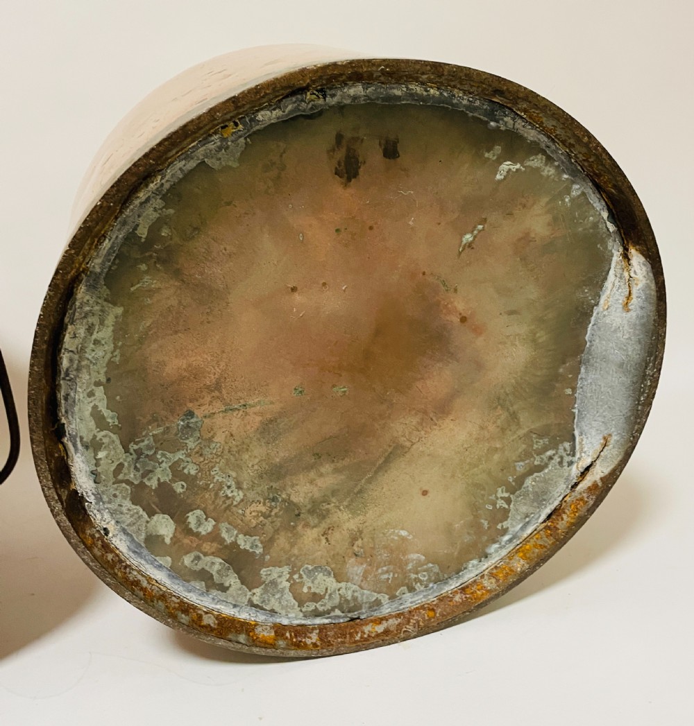 Pair of Victorian Copper Milk Pails View XII