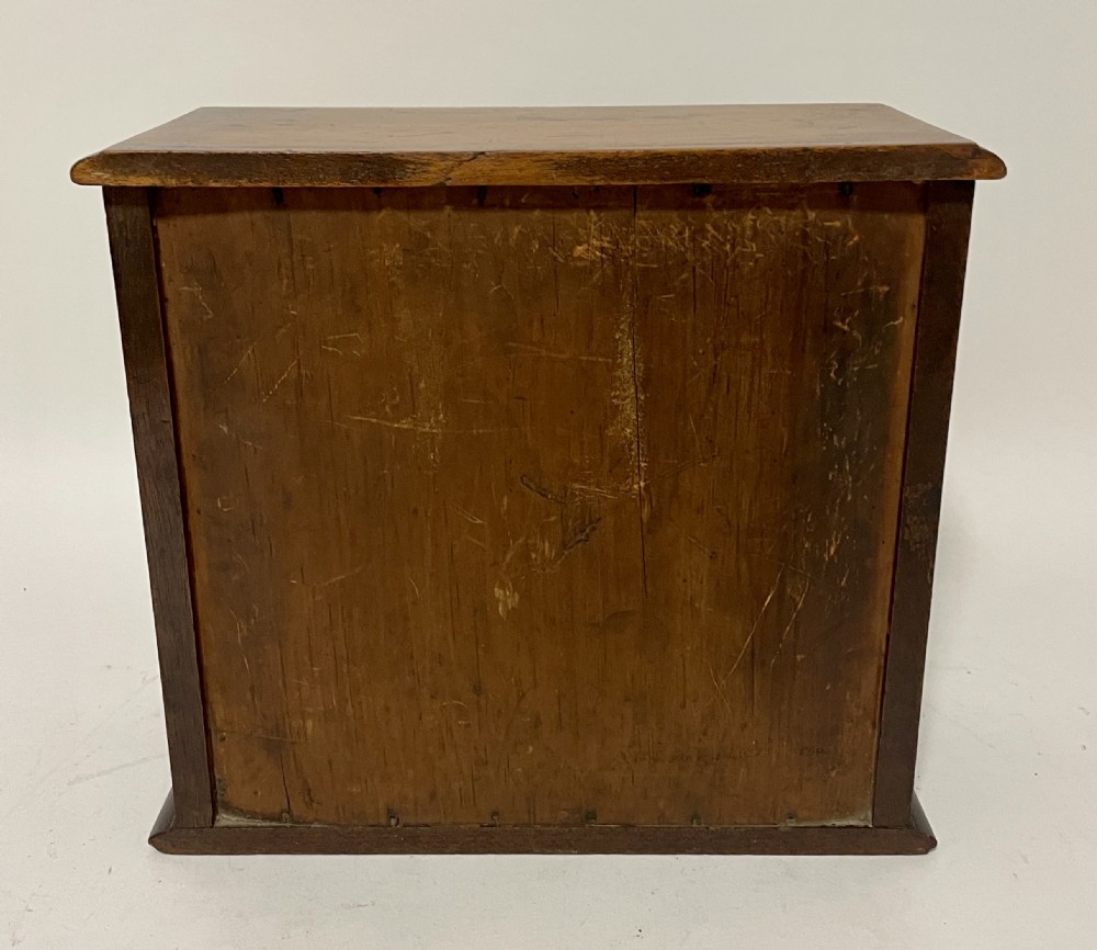 Victorian Mahogany Apprentice Chest of Drawers View VI