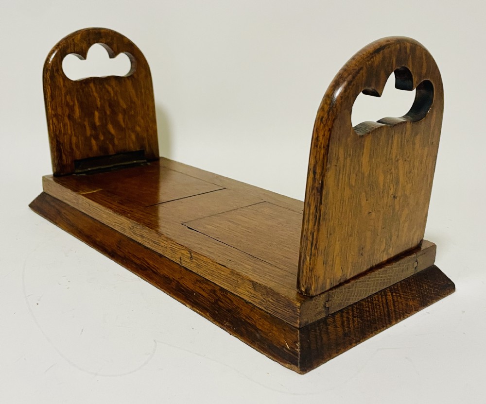 Antique Oak Book Slide View II