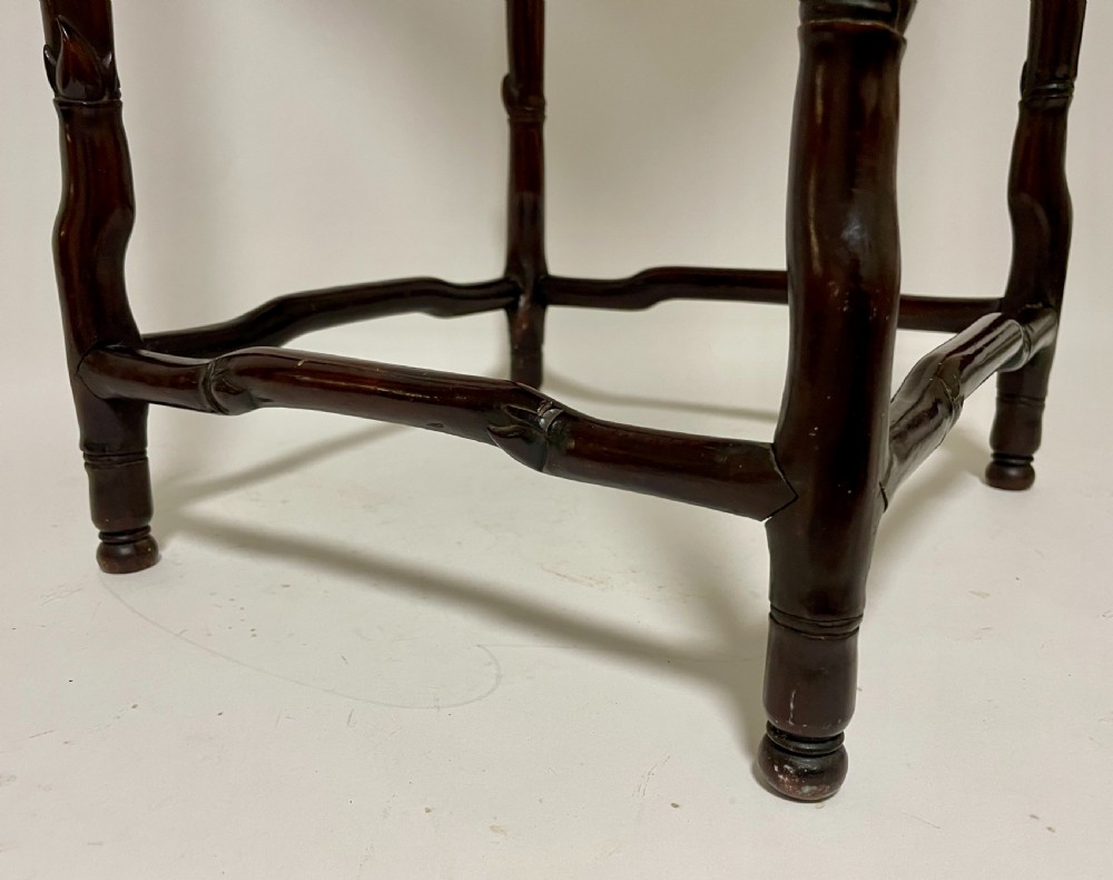 Antique Chinese Carved Occasional Table View VIII