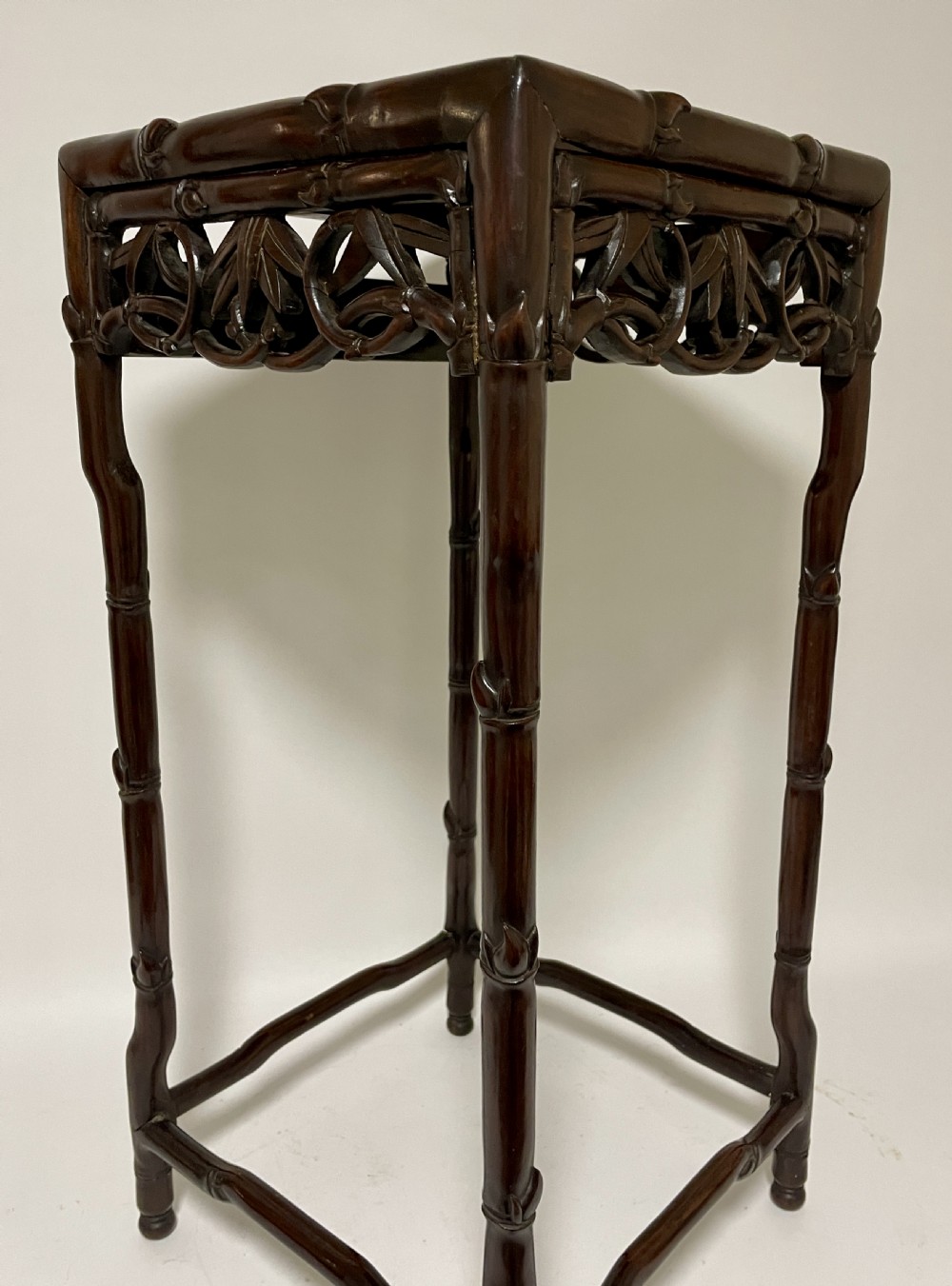 Antique Chinese Carved Occasional Table View XIV