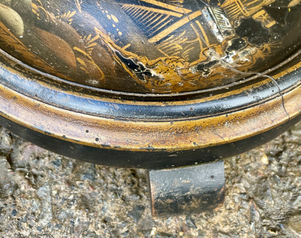 Antique Chinoiserie Standard Lamp View V