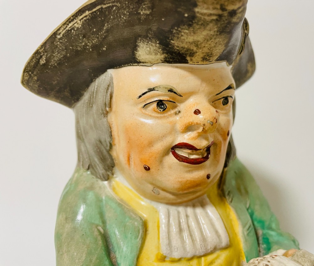 Antique Staffordshire Toby Jug
 View IX