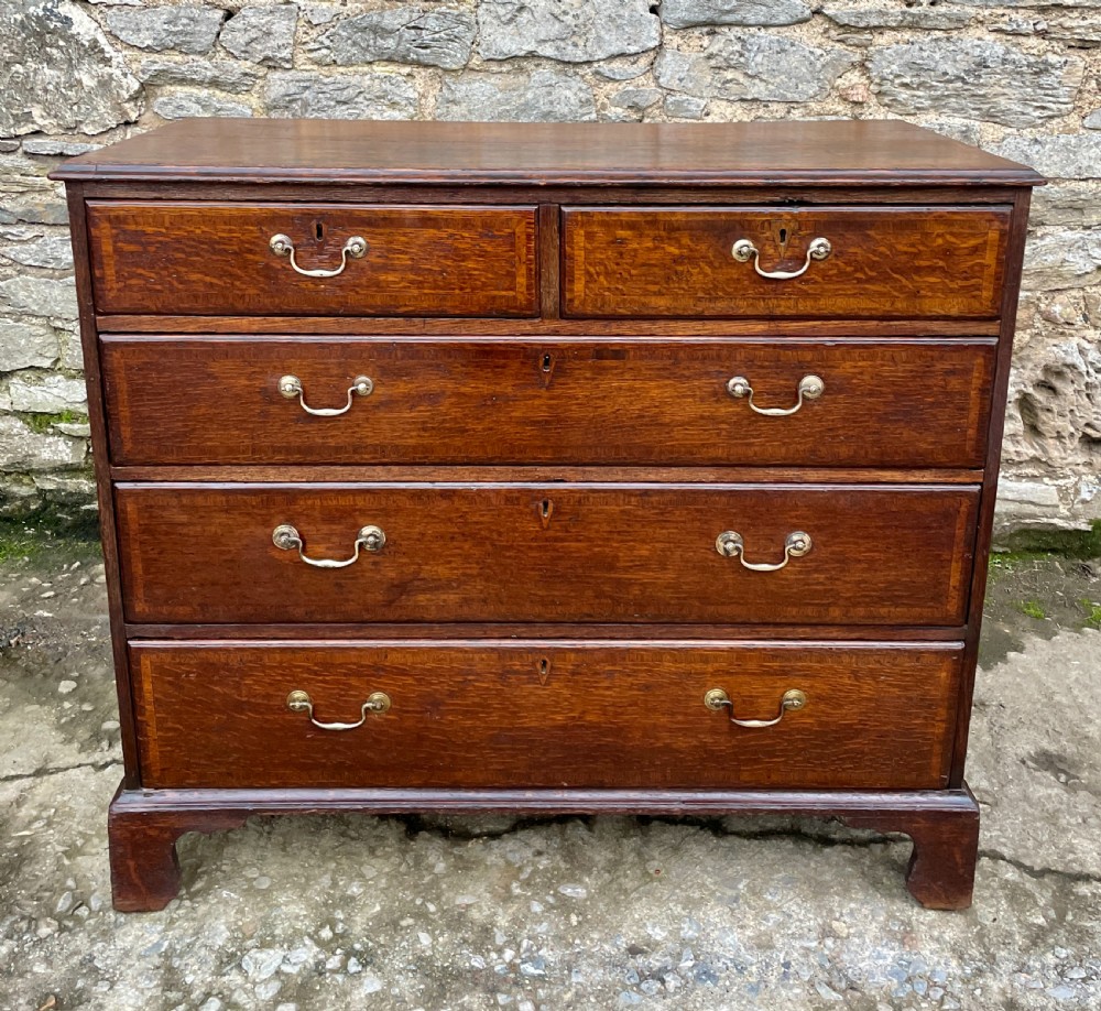 Georgian Oak Chest of Drawers