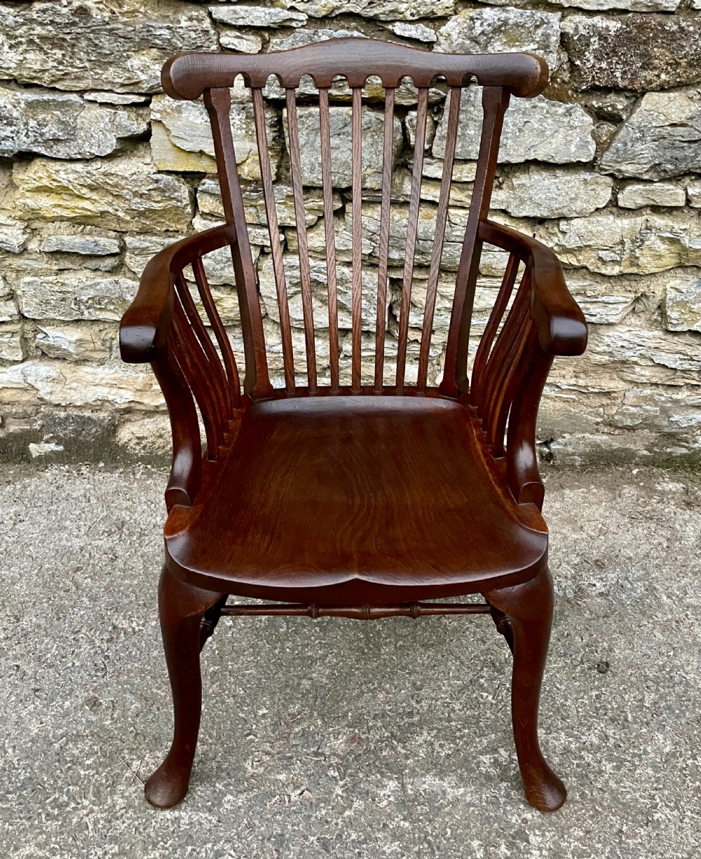 Victorian Oak Office Chair