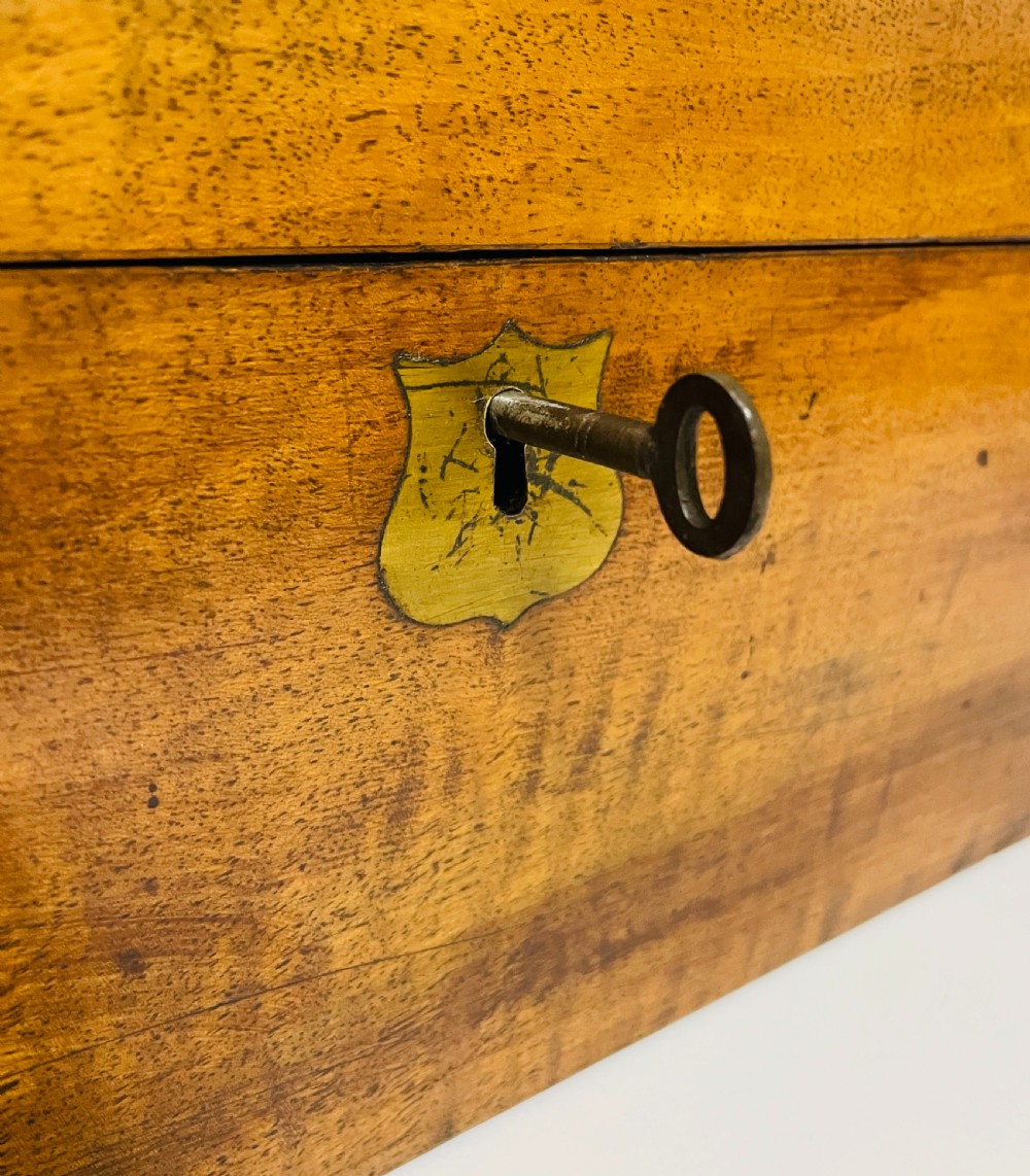 Victorian Walnut Writing Slope with Secret Drawers View IV
