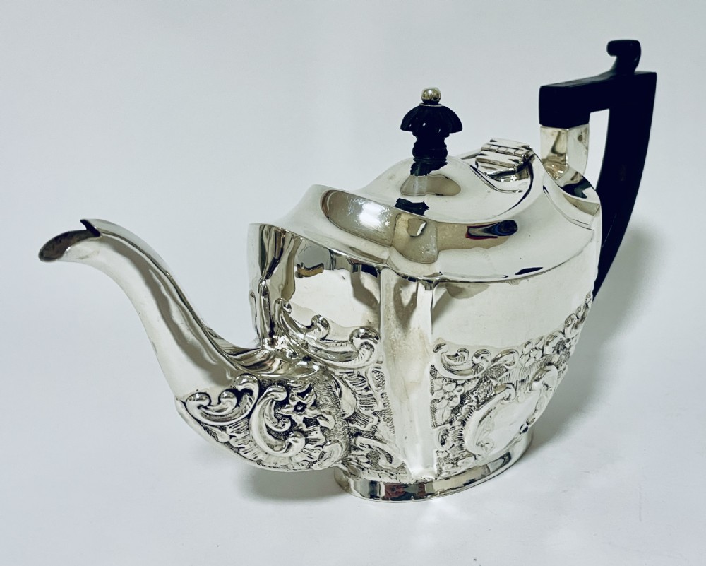Victorian Sterling Silver Teapot
 View IV