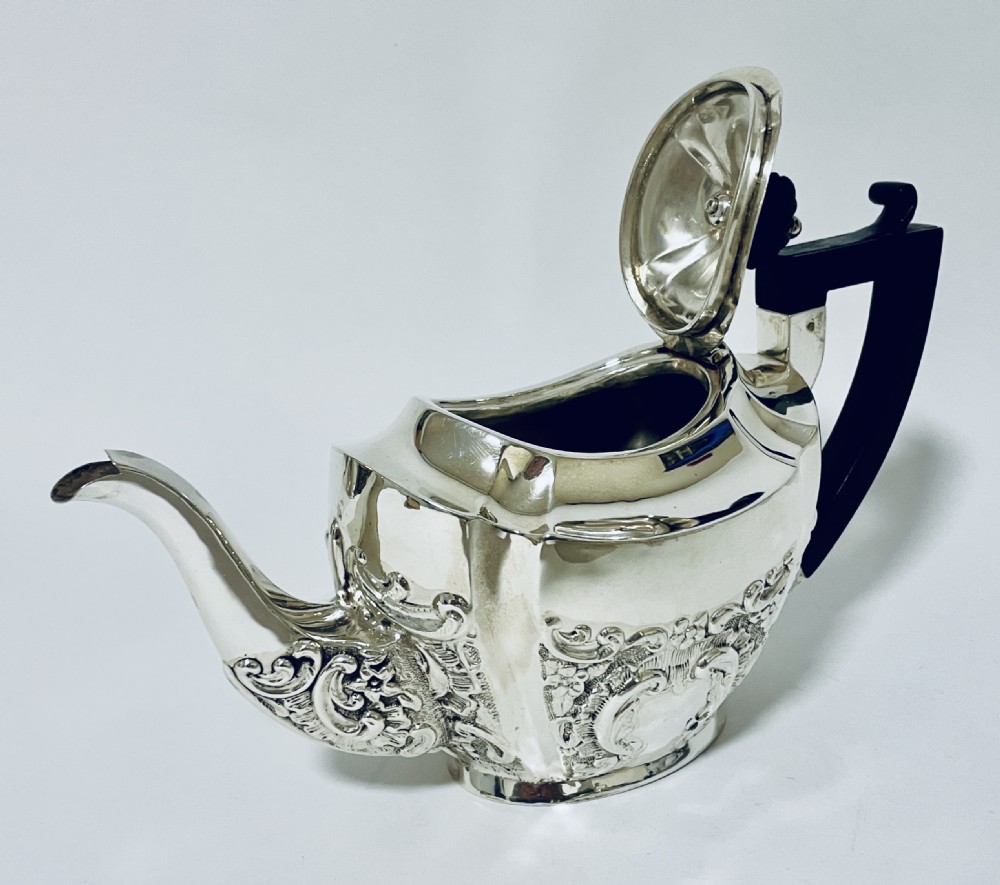 Victorian Sterling Silver Teapot
 View XII