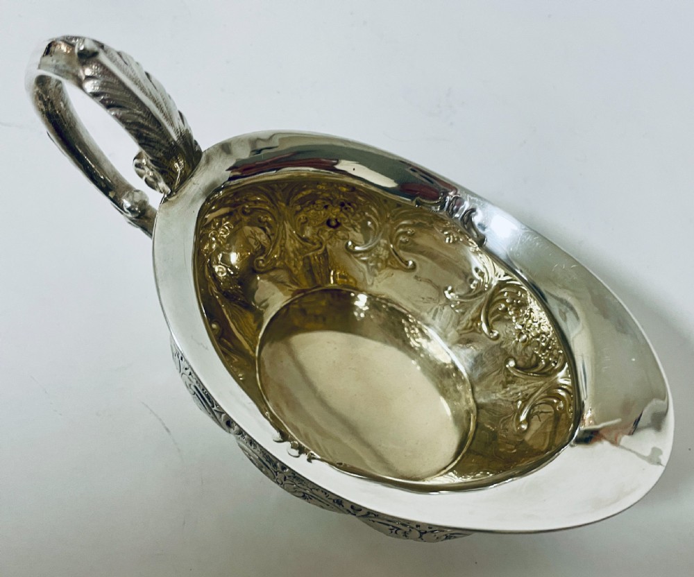 Antique 3 Piece Silver Tea Service View XX