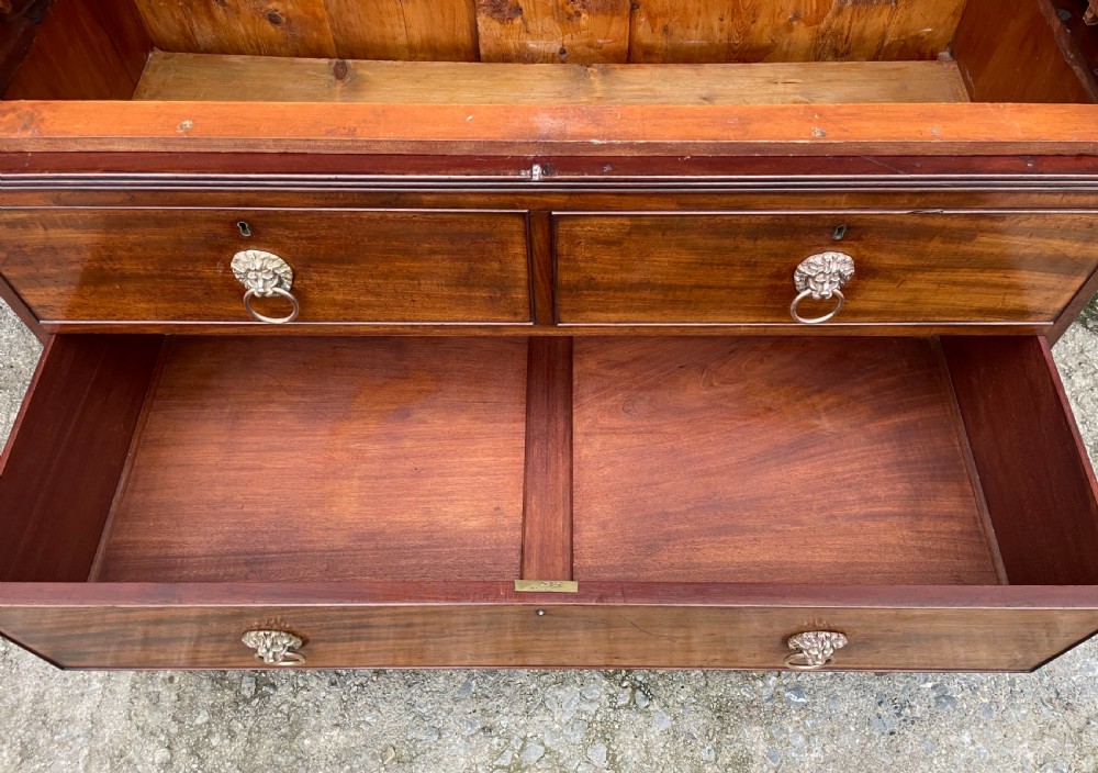 Georgian Mahogany Press Cupboard View XV