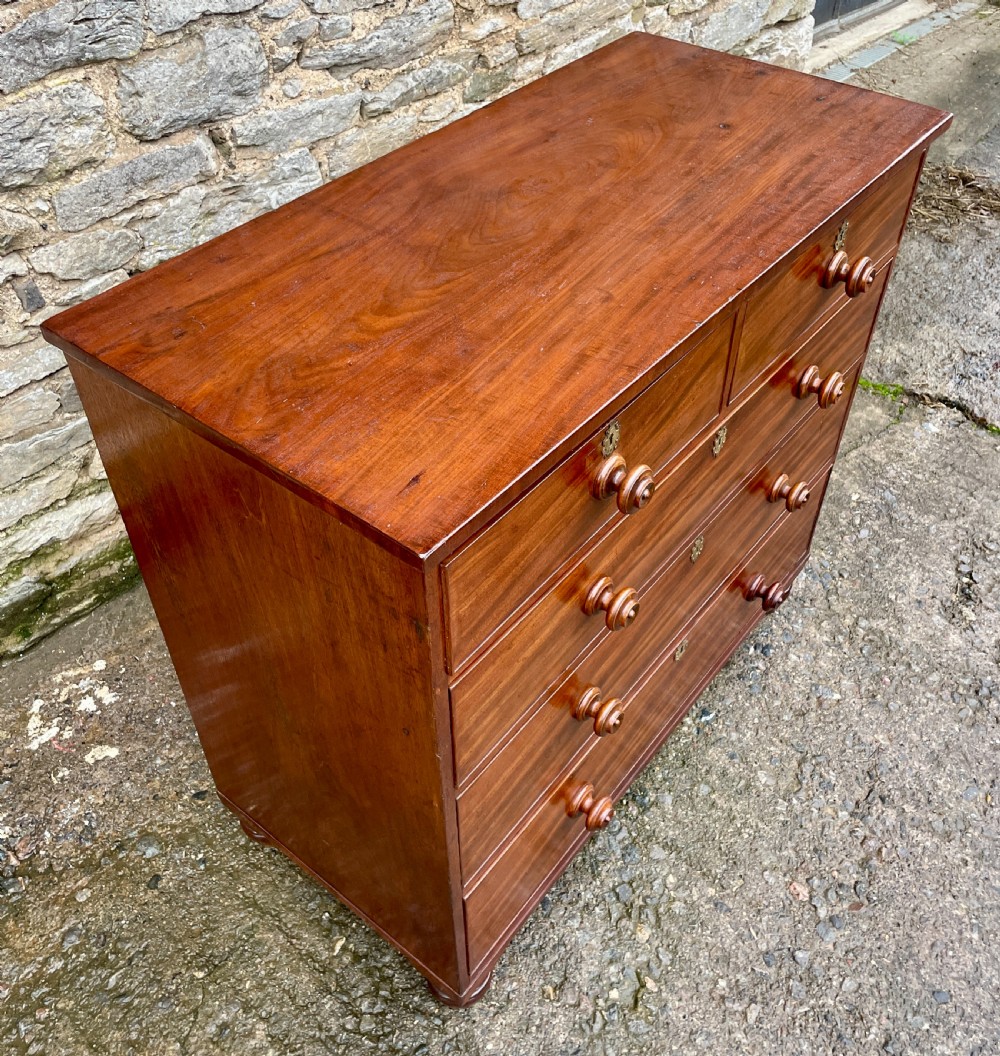 Victorian Mahogany Chest of Drawers View IX