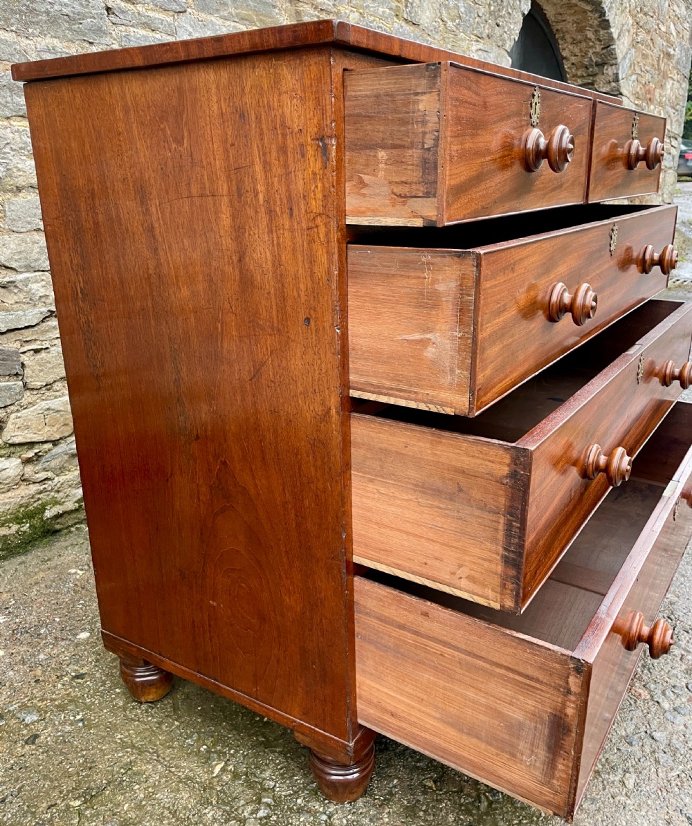 Victorian Mahogany Chest of Drawers View XI