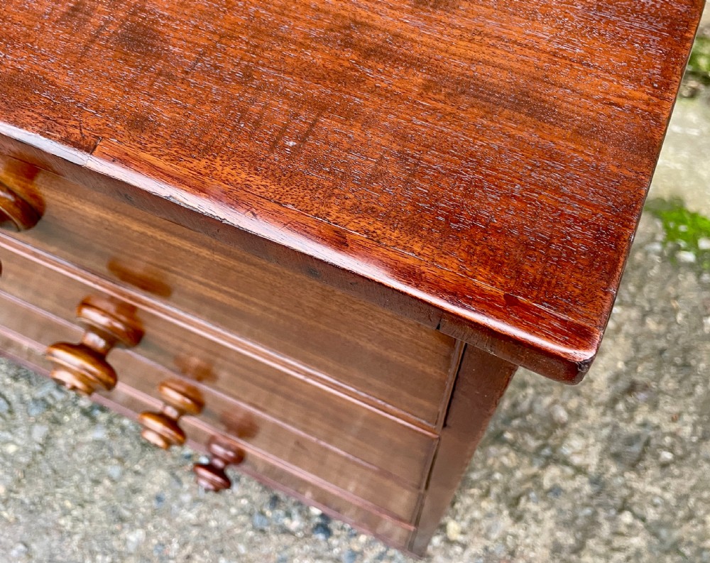 Victorian Mahogany Chest of Drawers View XIII