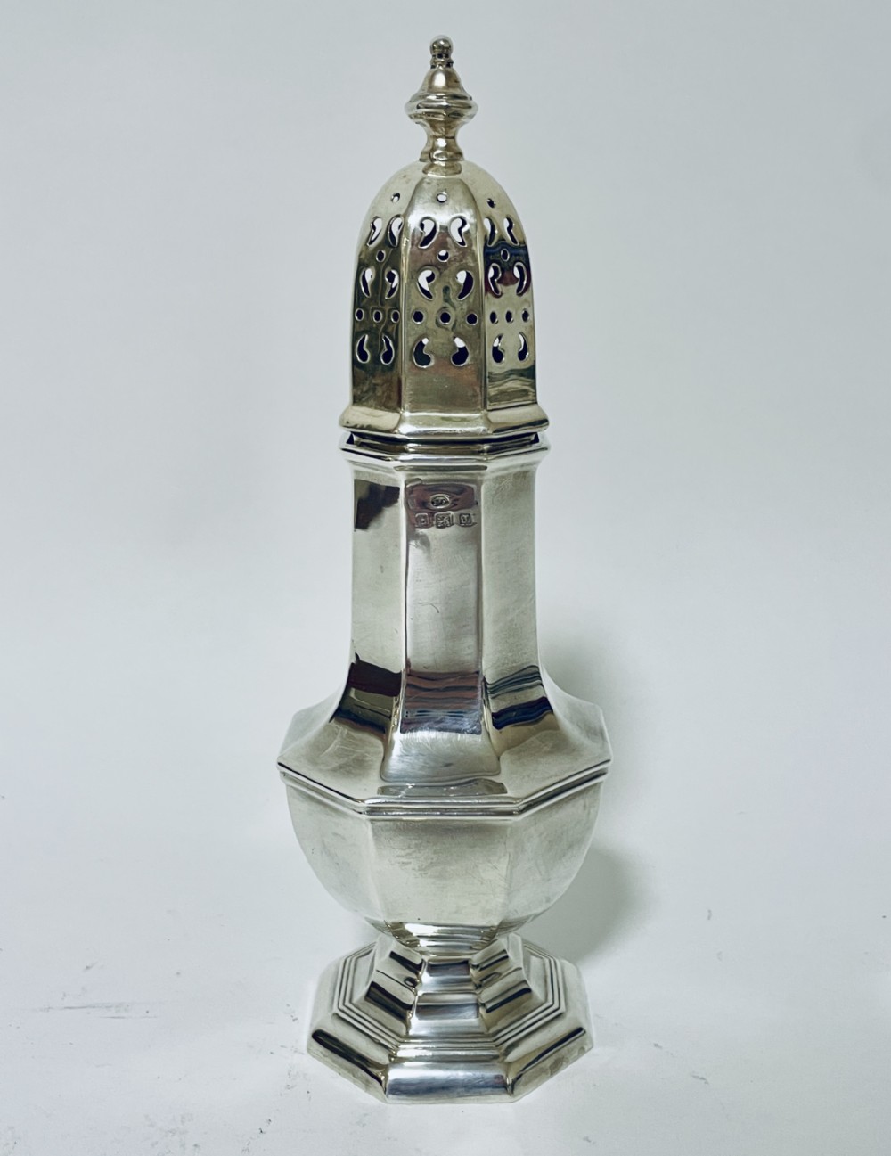 Antique Silver Sugar Caster
