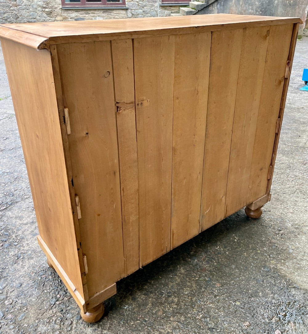 Antique Stripped Pine Chest of Drawers View XIII