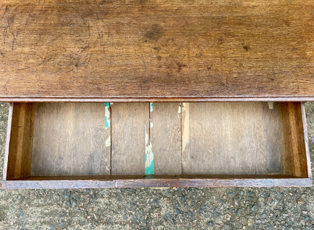 Georgian Oak Side Table View IV