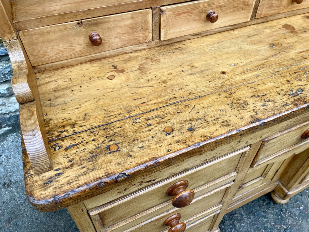 Victorian Pine Dresser View V