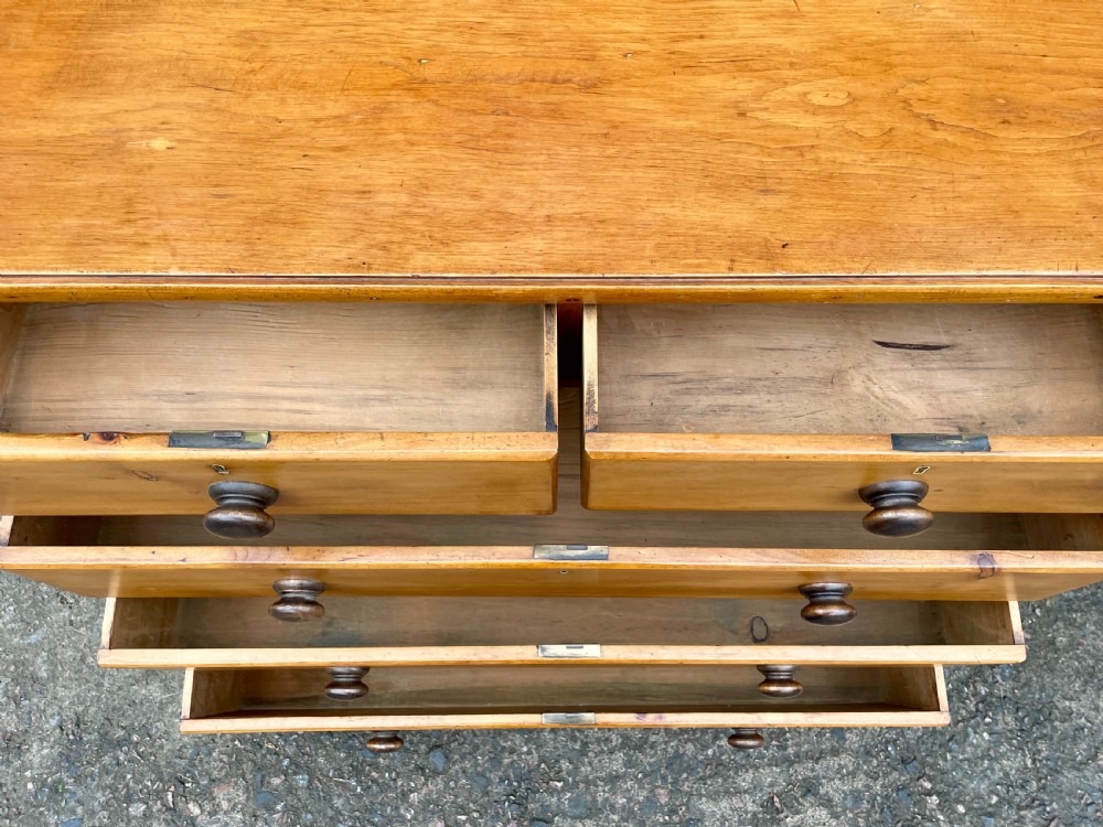 Large Antique Pine Chest of Drawers View XIV