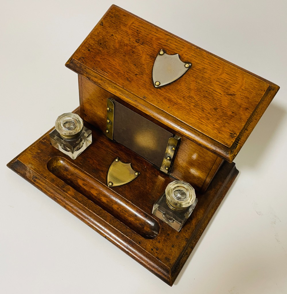 Victorian Oak Desk Stand View II