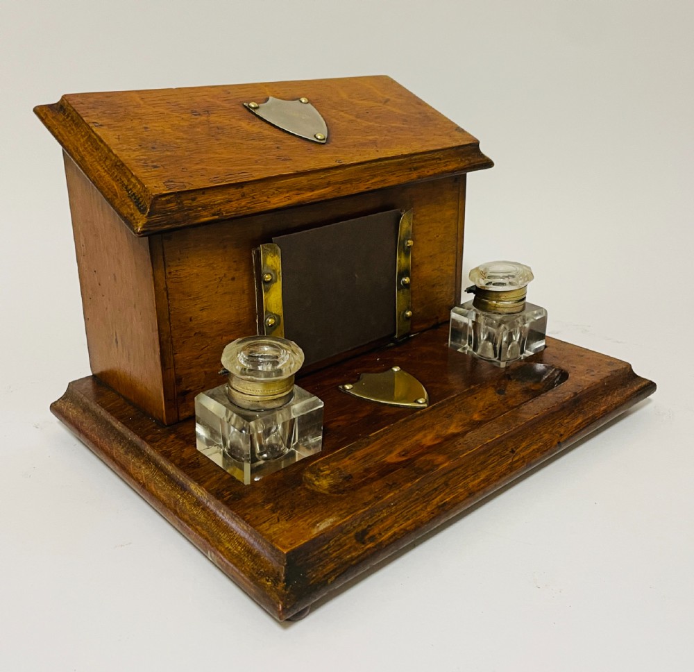 Victorian Oak Desk Stand View VI