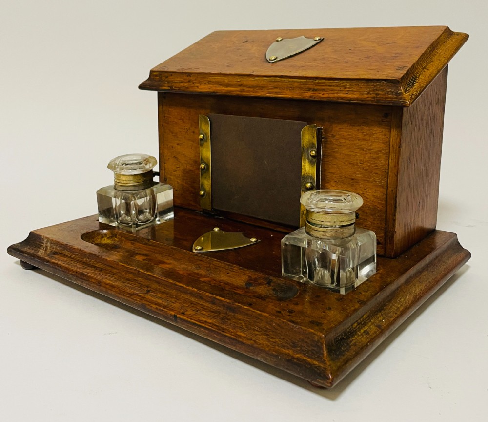 Victorian Oak Desk Stand View X