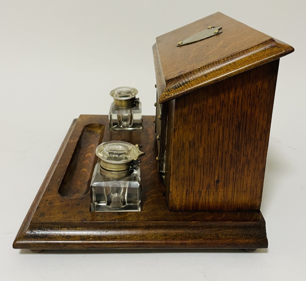Victorian Oak Desk Stand View XI