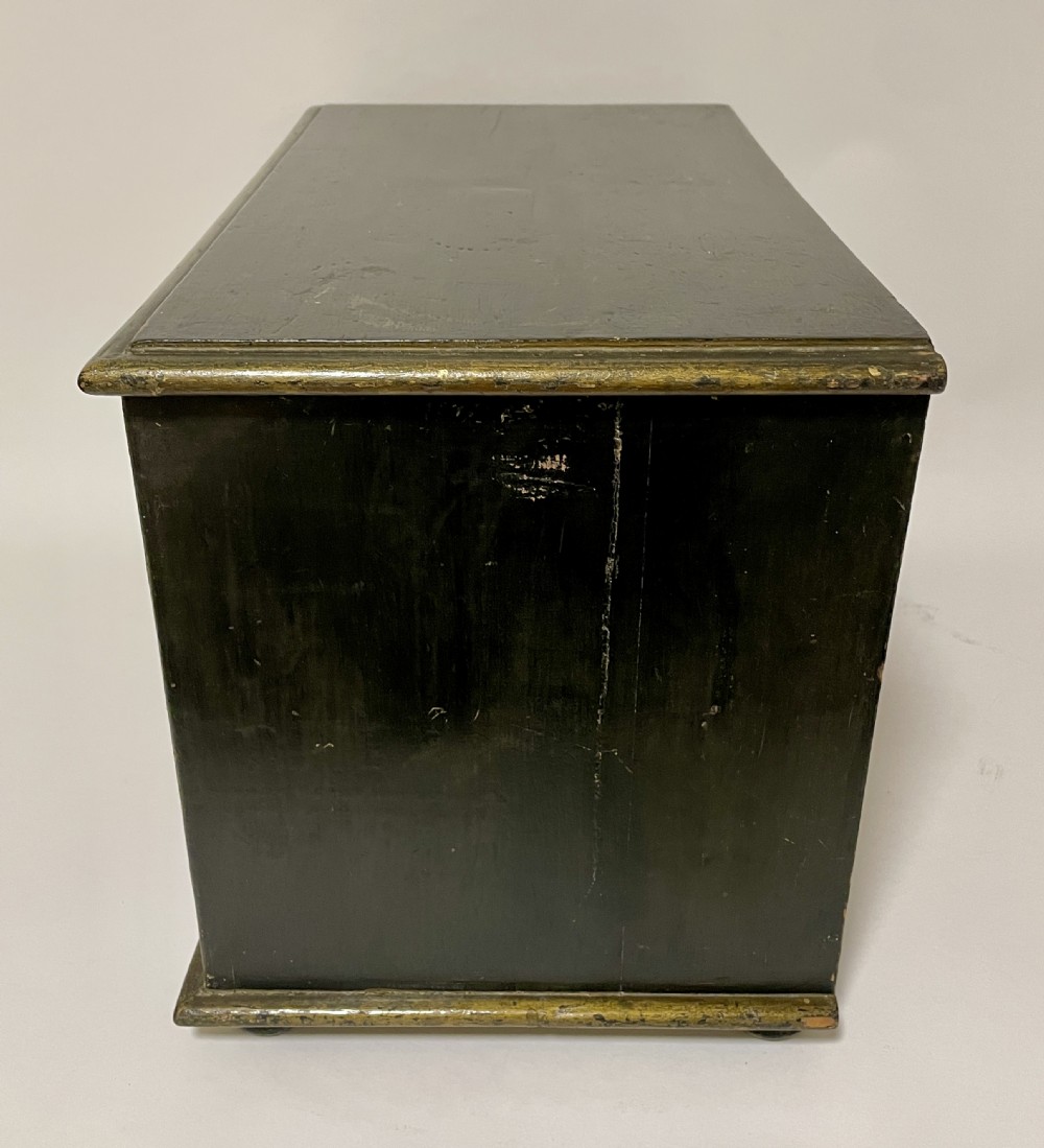 Victorian Aesthetic Movement Painted Collectors Chest View XIII