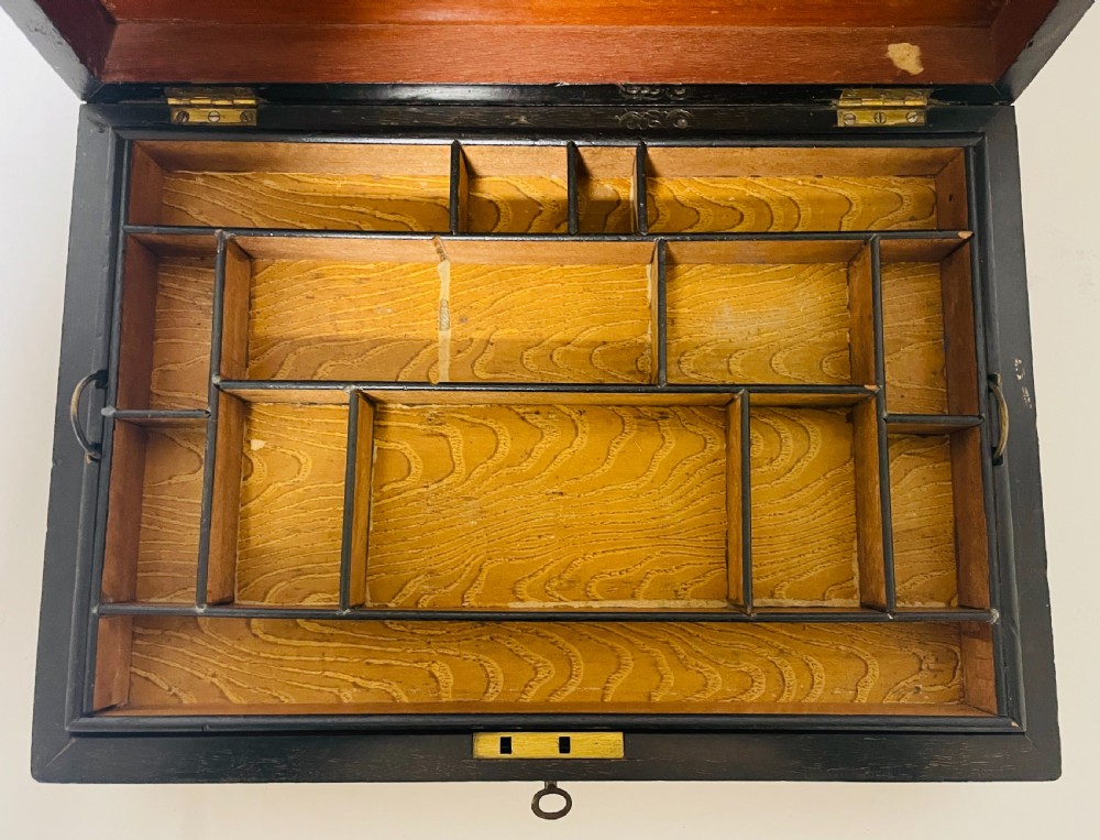 Antique Collectors Box with Key View III